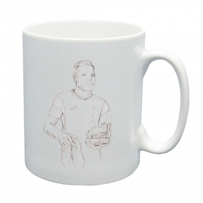 Football Icons Skribble Mug - Harry Kane